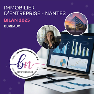 Infographie : le marché nantais 2025 bureau et activité
