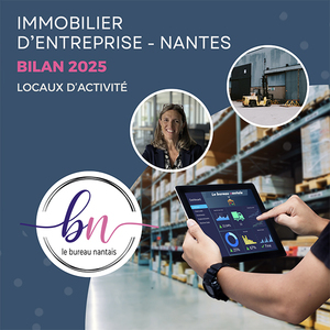 Infographie : le marché nantais 2025 bureau et activité